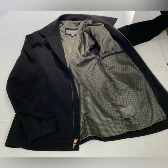 Perry Ellis potfolio poly tech black zip up jacket. Small - Picture 10 of 10